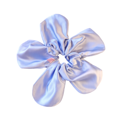 ربطة شعر  على شكل زهرة أزرق